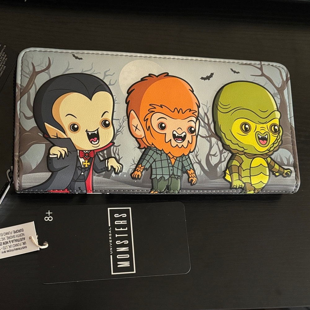 Monsters Characters Long Wallet